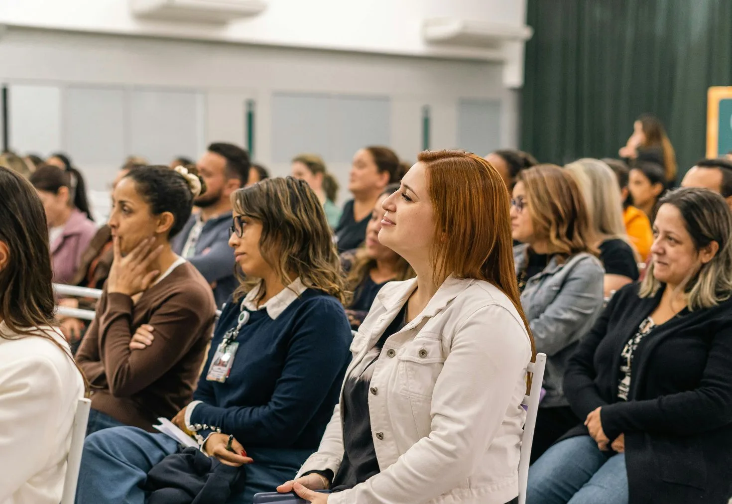 Participants attending a workshop session